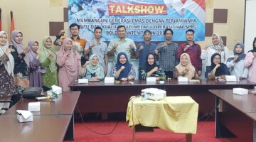 SPPG Polri, Dinkes dan Dindikbud Kota Serang Gelar Talkshow Bahas Program Makan Bergizi Gratis untuk Dukung Generasi Emas 2045
